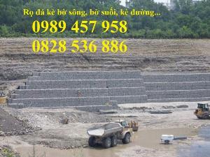 Phân phối rọ đá 2x1x1, RỌ ĐÁ HỘC 2x1x0,5, RỌ THÉP BỌC NHỰA