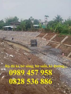 Phân phối rọ đá 2x1x1, RỌ ĐÁ HỘC 2x1x0,5, RỌ THÉP BỌC NHỰA