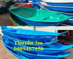 Bán Thuyền chèo tay cho 3 người, Thuyền composite giá rẻ