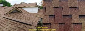 Ngói bitum phủ đá lợp nhà dân dụng, nhà lắp ghép, biệt thự
