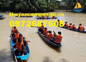 Gía xuồng tam bản composite, xuồng ba lá composite tại Bình Chánh