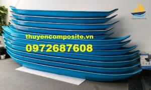 Gía xuồng tam bản composite, xuồng ba lá composite tại Bình Chánh