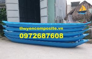 Xuồng composite, vỏ lãi composite, thuyền composite chèo tay, xuồng gắn máy tại Bình Phước