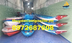 Xuồng composite, vỏ lãi composite, thuyền composite chèo tay, xuồng gắn máy tại Bình Phước