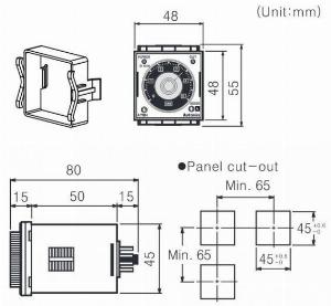 Đồng hồ relay thời gian AT8N