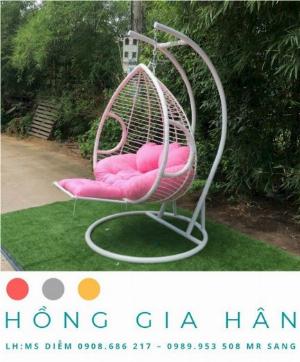 Xích đu thư giãn mây nhựa Tp.HCM Hồng Gia Hân X0807