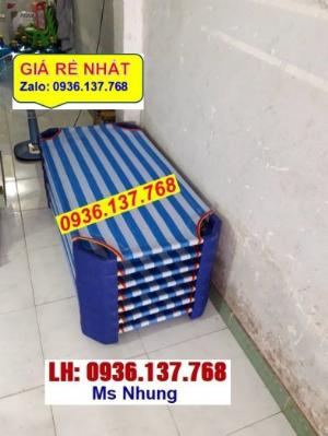 Bán giường ngủ mầm non ở phú yên, giường ngủ trẻ em phú yên giá rẻ