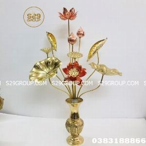 Hoa sen đồng thờ cúng