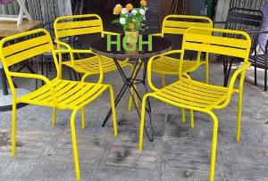 Bàn ghế quán cafe Tp.HCM Hồng Gia Hân B0801