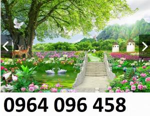 Tranh gạch 3d rừng cây - 9555XP