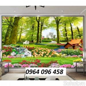 Tranh gạch 3d cảnh đồng quê - 844XL