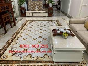 Gạch thảm sang trọng - gạch trang trí biệt thự