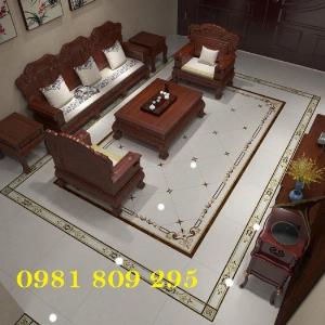 Gạch thảm sang trọng - gạch trang trí biệt thự