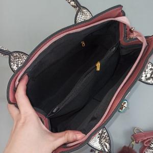 Túi xách nữ HM Bikin màu hồng
