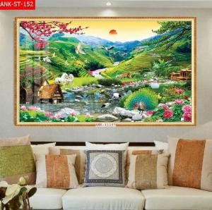 Tranh gạch 3d phong cảnh đẹp - GSAZ2