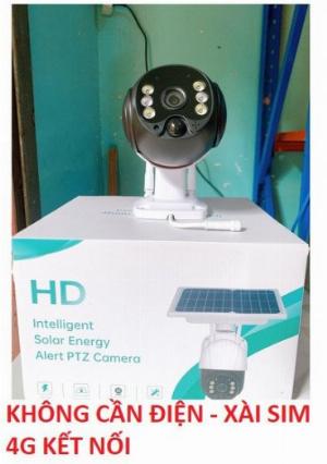 Camera dùng năng lượng mặt trời có khe gắn sim 4g và thẻ nhớ,phần mềm esee cloud