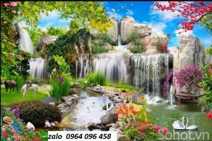 Mẫu tranh gạch 3d phòng khách đẹp - JDX322