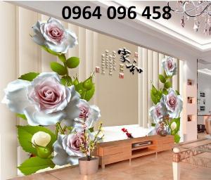 Tranh gạch 3d ốp tường sau tivi - 0322SV