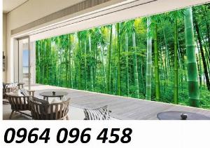 Tranh cây tre trúc - tranh gạch 3d tre trúc - FNB32