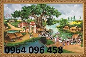 Tranh vinh quy bái tổ - tranh gạch 3d ốp tường - 0399N