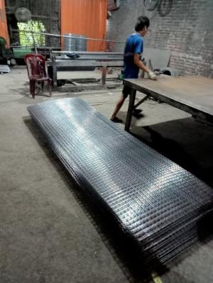 $ Lưới Thép Hàn Chập D4 ( 200 x 200 ) - lưới đồ sàn bê tông