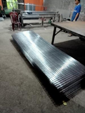 $ Lưới Thép Hàn Chập D4 ( 200 x 200 ) - lưới đồ sàn bê tông