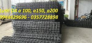 Lưới thép hàn D4 a 100 dạng cuộn hàng sẵn kho