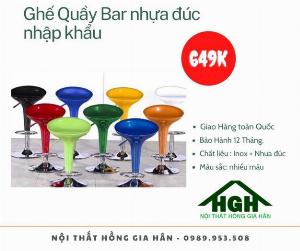 Ghế quầy Bar Tp.HCM Hồng Gia Hân G0802