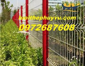 Hàng rào mạ kẽm, lưới hàng rào, sản xuất hàng rào lưới thép theo yêu cầu tại Lâm Đồng