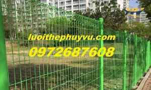 Lưới hàng rào, hàng rào mạ kẽm, hàng rào lưới thép chấn sóng D4, D5, D6 tại Cà Mau