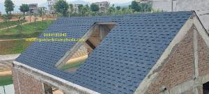 Ngói bitum phủ đá đẹp cho mái nhà