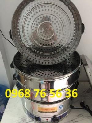Nồi hấp bánh caramen, flan, bánh bao công nghiệp (đường kính 52cm)