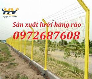 Hàng rào lưới thép, hàng rào mạ kẽm, hàng rào sơn tĩnh điện, hàng rào kẽm nhúng nóng