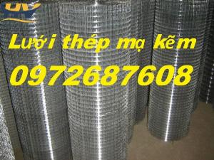 Lưới thép hàn mạ kẽm D2 a25x25 khổ 1m x 30m, 1.2m x 30m