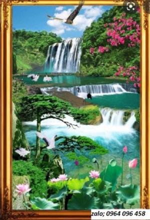 Tranh gạch 3d khổ lớn - 822SM