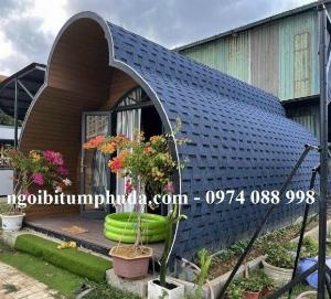 Công ty nhập khẩu cung cấp thi công ngói bitum phủ đá trên toàn quốc