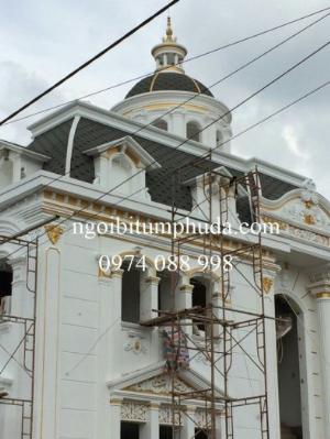 Công ty nhập khẩu cung cấp thi công ngói bitum phủ đá trên toàn quốc