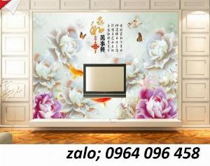 Mẫu tranh gạch men 3d dán tường phòng khách - 9322SN