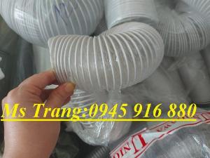 Ống nhựa hút bụi lõi thép phi 50, phi 60, phi 80, phi 90, phi 100, phi 120, phi 150, phi 200, phi 250 giá rẻ