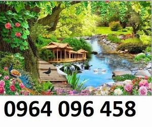 Tranh phong cảnh phong thủy gạch 3d - GDX33