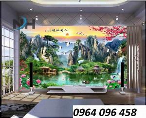 Tranh gạch phong cảnh 3d giá rẻ - FC833