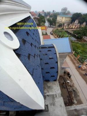 Ngói bitum lợp mái siêu nhẹ, bền - đẹp
