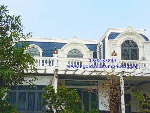 Ngói bitum phủ đá dành cho mái biệt thự
