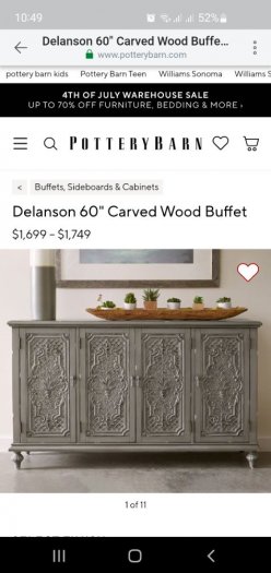 Tủ dresser cổ điển