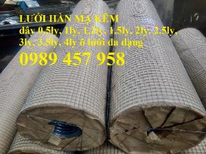 Chuyên Lưới trát tường 10x10, Lưới chống nứt 6x12, Lưới mạ kẽm 1ly, 1,5ly ô 15x15, 20x20