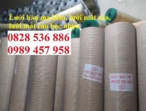 Chuyên Lưới trát tường 10x10, Lưới chống nứt 6x12, Lưới mạ kẽm 1ly, 1,5ly ô 15x15, 20x20