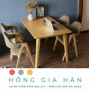 Bộ bàn ghế phòng ăn Tp.HCM Hồng Gia Hân B0902