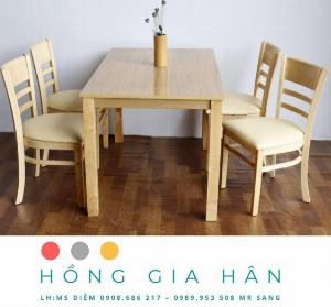 Bộ bàn ghế phòng ăn Tp.HCM Hồng Gia Hân B0906