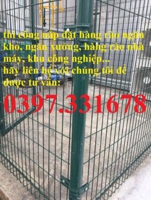 Chuyên sản xuất và thi công hàng rào thép ngăn kho, vách ngăn kho, hàng rào thép ngăn xưởng tại Hà Nam