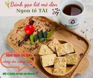 Bánh Gạo Lứt Mầm Mè Đen Thực Dưỡng Bh.nong